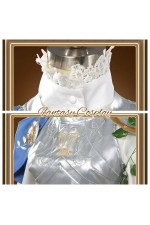 Identity V Psychologist Ada Mesmer The Silver Knight Cosplay Costume